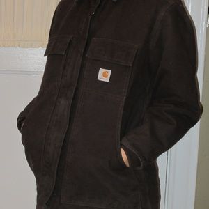 Carhart Women's Winter Jacket, Brown, Size small